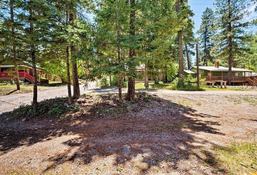 Cabin W/ Deck 3 Mi To Ski Cloudcroft & Hiking