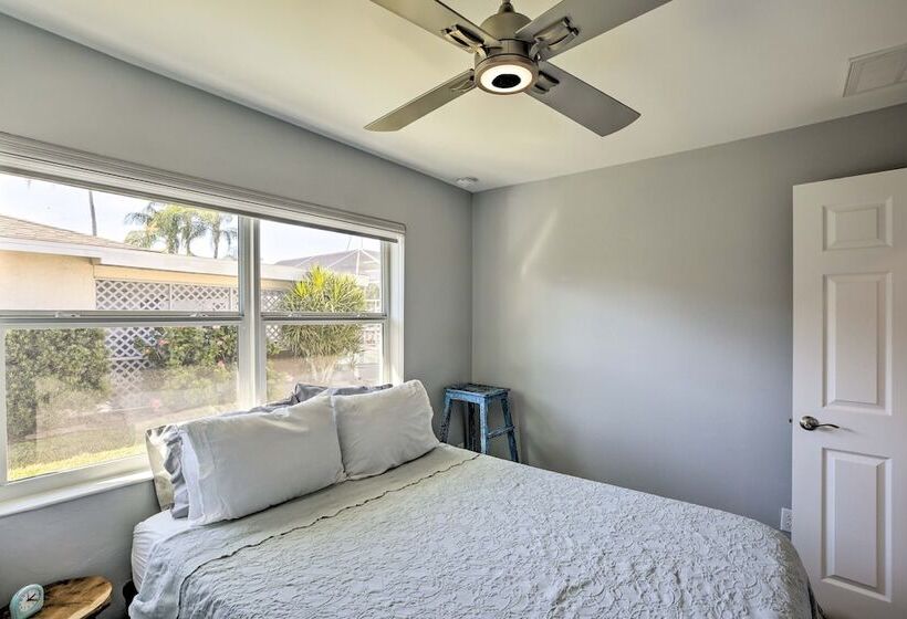 Canalfront Cape Coral Home With Dock & Bbq!