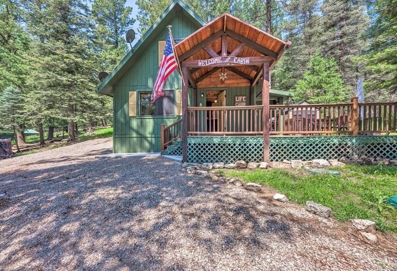 Casa Verde  Cabin W/ Fire Pit: 4 Mi To Ski