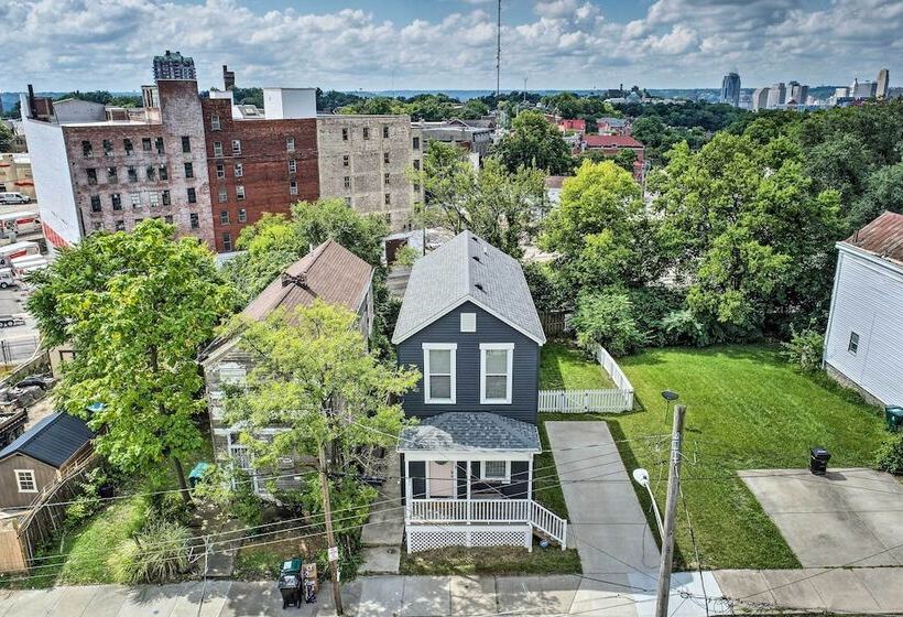 Chic Home W/ Yard < 3 Mi To Dtwn Cincinnati!