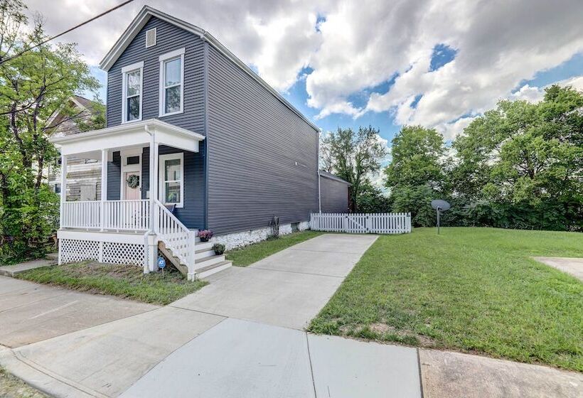 Chic Home W/ Yard < 3 Mi To Dtwn Cincinnati!