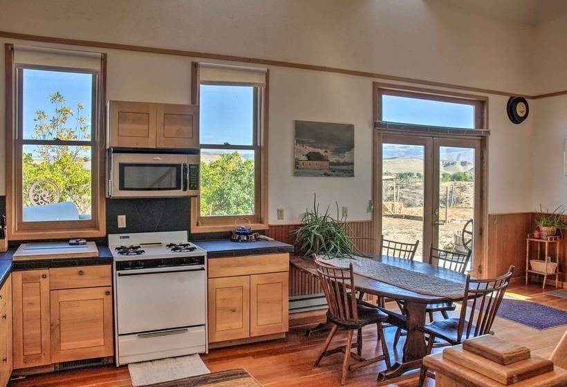 Converted Historic Schoolhouse W/ Hot Tub & Views!