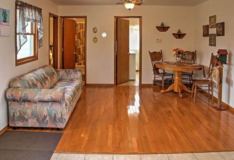 Cozy Balsam Lake Home: Deck, Private Dock + Kayaks