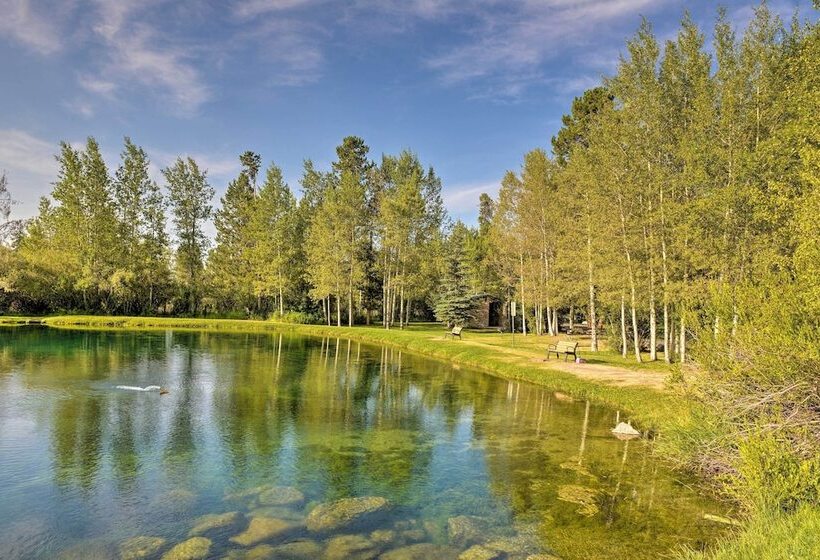 Cozy Wy Home: Rivers, Lakes, Mountains, Wildlife