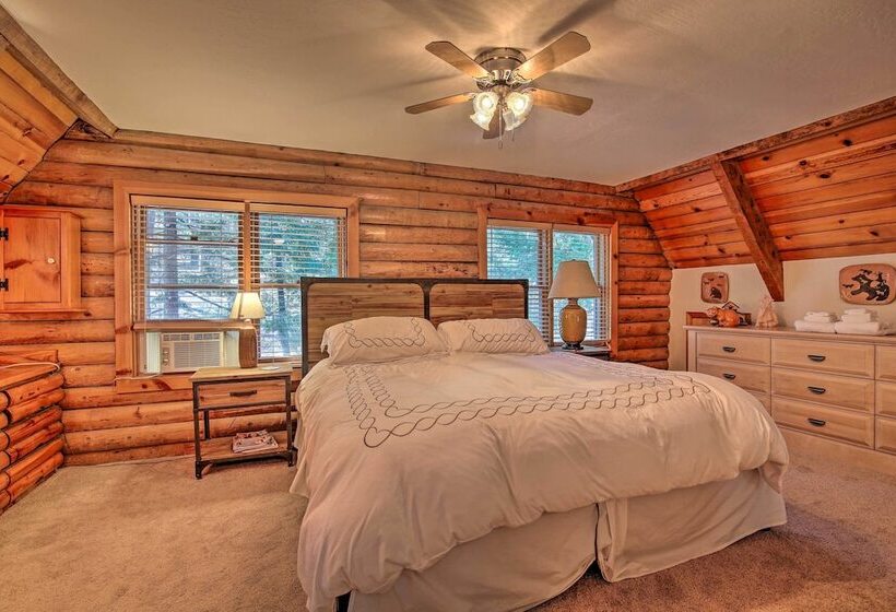 5 Mi To Hiking: Custom Cabin W/ Deck In Arnold!