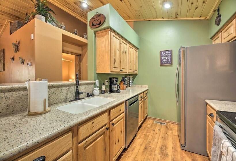3 Mi To Fool Hollow Lake: Cozy Cabin W/ Deck