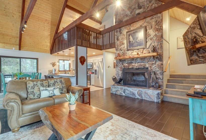 Deluxe A Frame Home W/ Game Room & Deck!