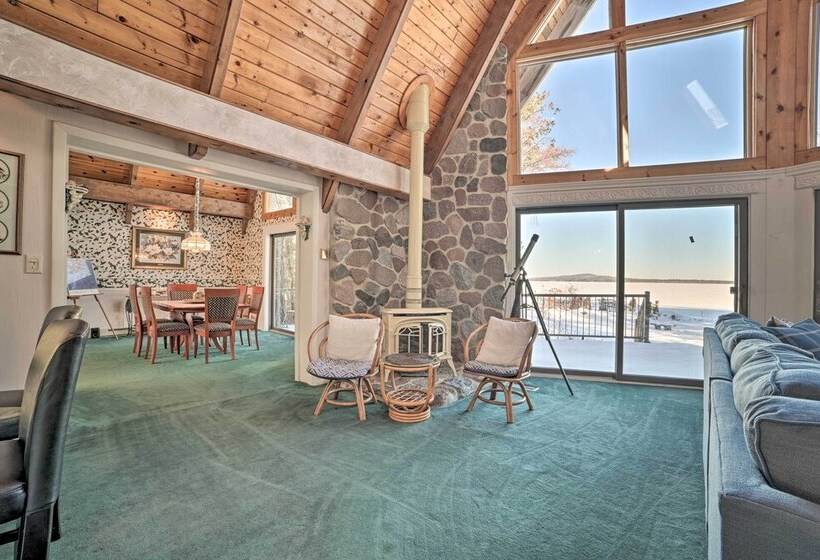 Dreamy Lake Skegemog Retreat: Boat, Ski & Sip!