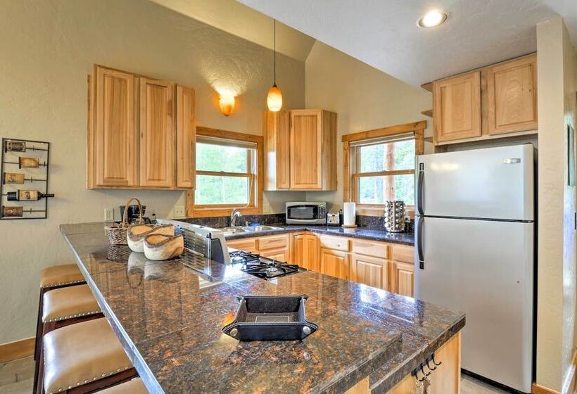 Fairplay Log Cabin W/ Deck & Incredible Mtn Views