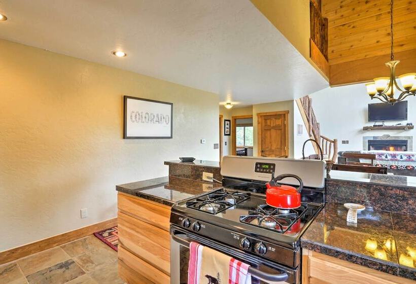 Fairplay Log Cabin W/ Deck & Incredible Mtn Views