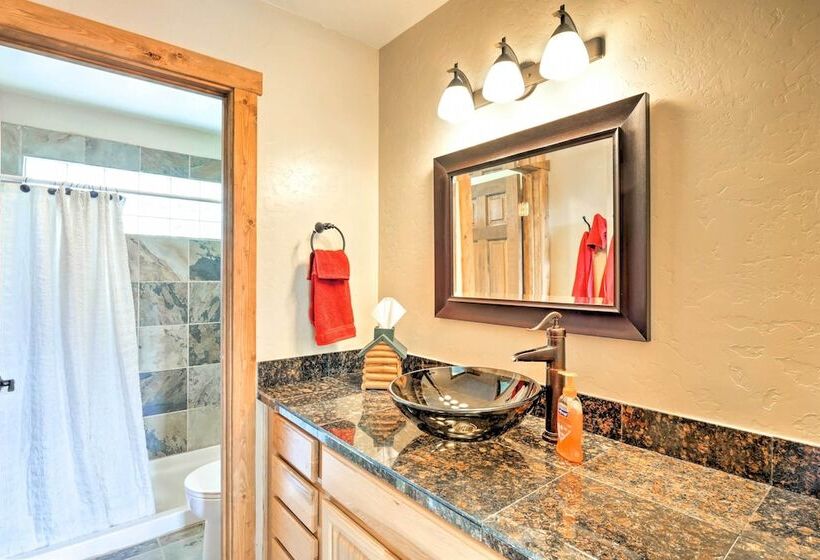 Fairplay Log Cabin W/ Deck & Incredible Mtn Views