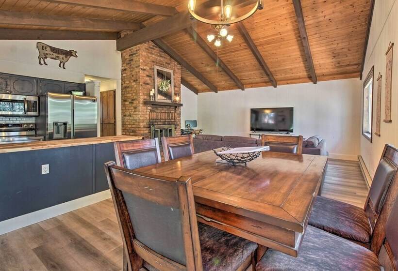 Near Hiking & Golfing: Pinetop Cabin W/ Deck