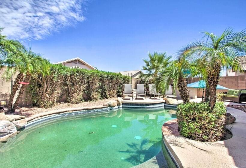 Surprise Escape W/ Heated Pool, Patio & Grill!