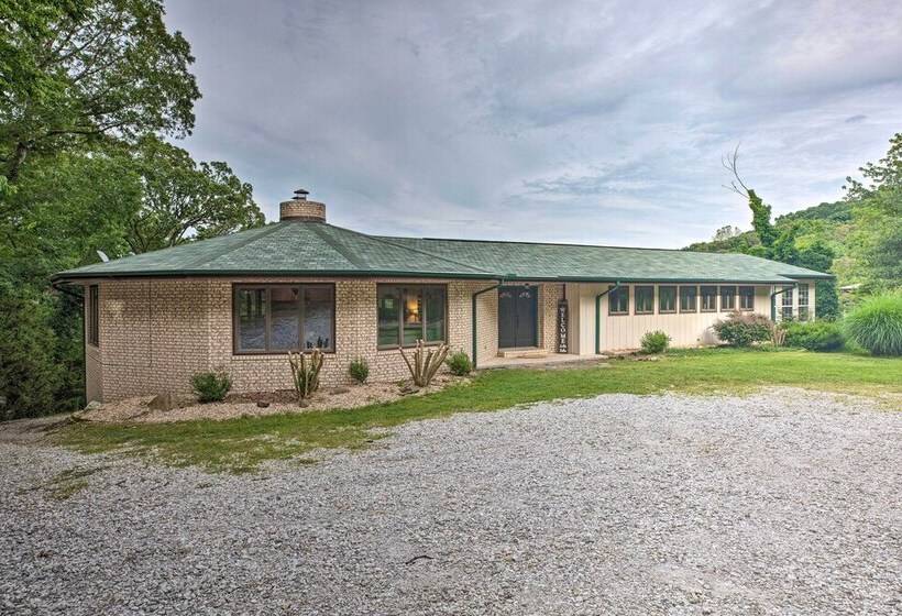 Grand Rogers Lake Home W/ Game Room & Scenic Views