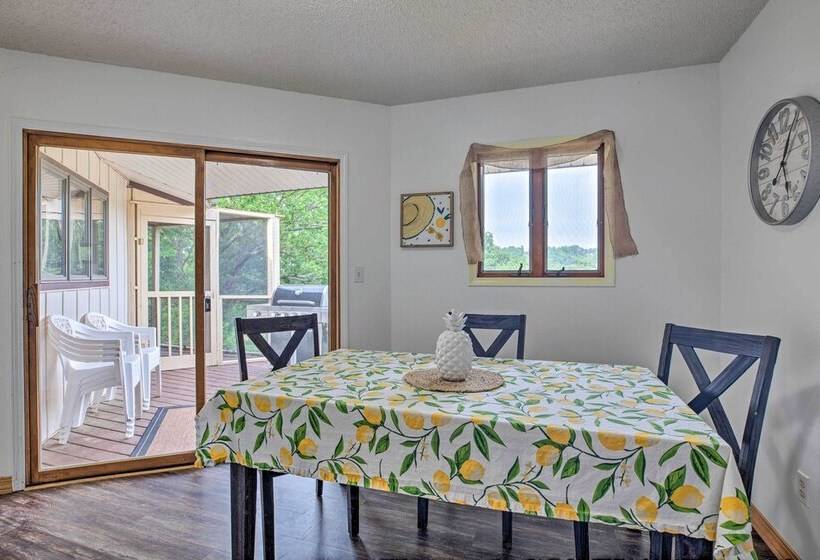 Grand Rogers Lake Home W/ Game Room & Scenic Views