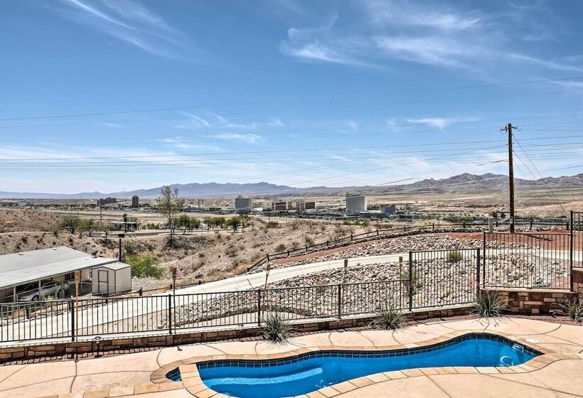 Bullhead City Home W/ Private Pool, Hot Tub & View