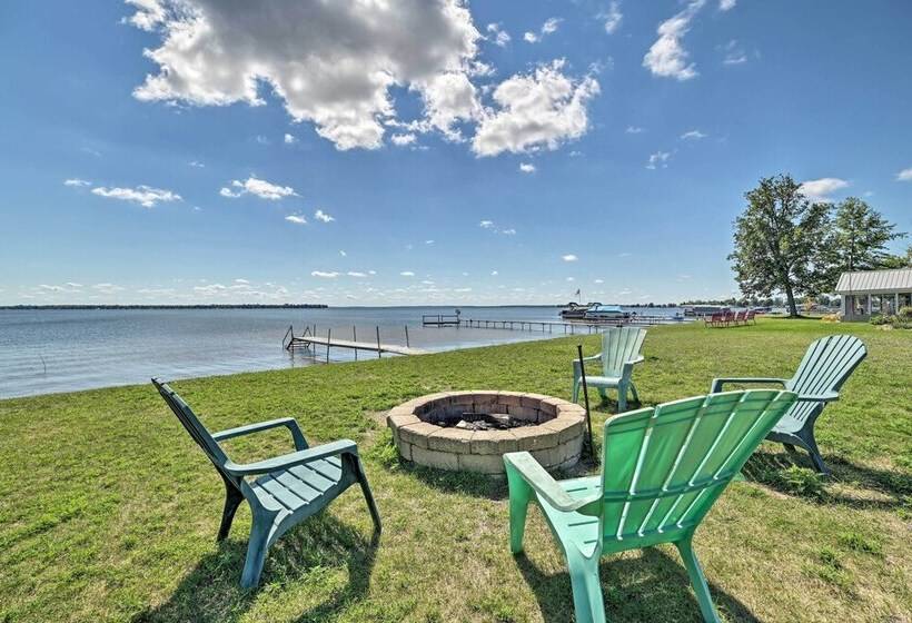Houghton Lake House W/fire Pit   2 Mi To Trails!