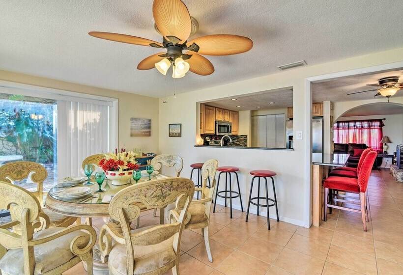 Hudson Home W/ Boat Dock: Walk To Gulf Of Mexico!