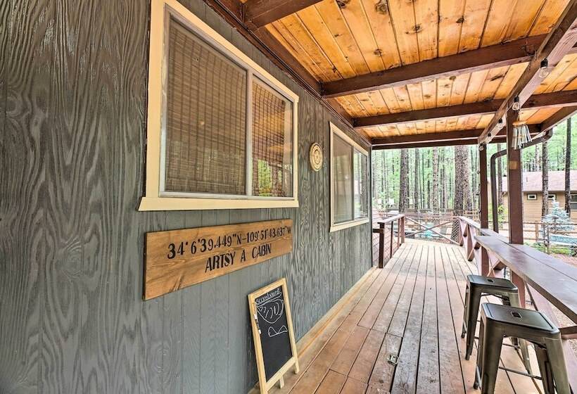 A Frame Pinetop Lakeside Cabin Under The Pines!