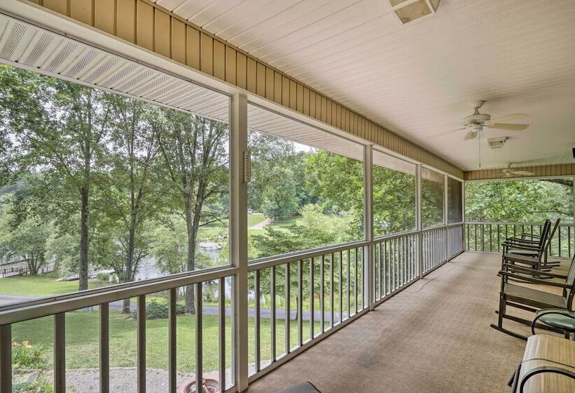 Lake Chatuge Retreat W/ Dock & Mtn Views!