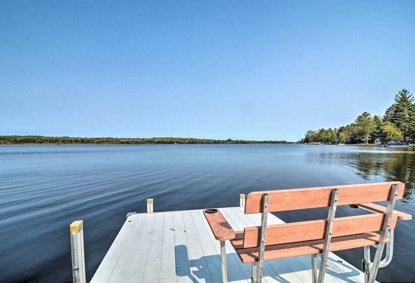 Lake Livin Cozy Cabin W/ Dock, Tiki Bar, 2 Kayaks