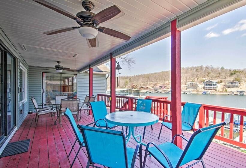 Fire Pit & Dock: Lake Of The Ozarks Hiller Haus