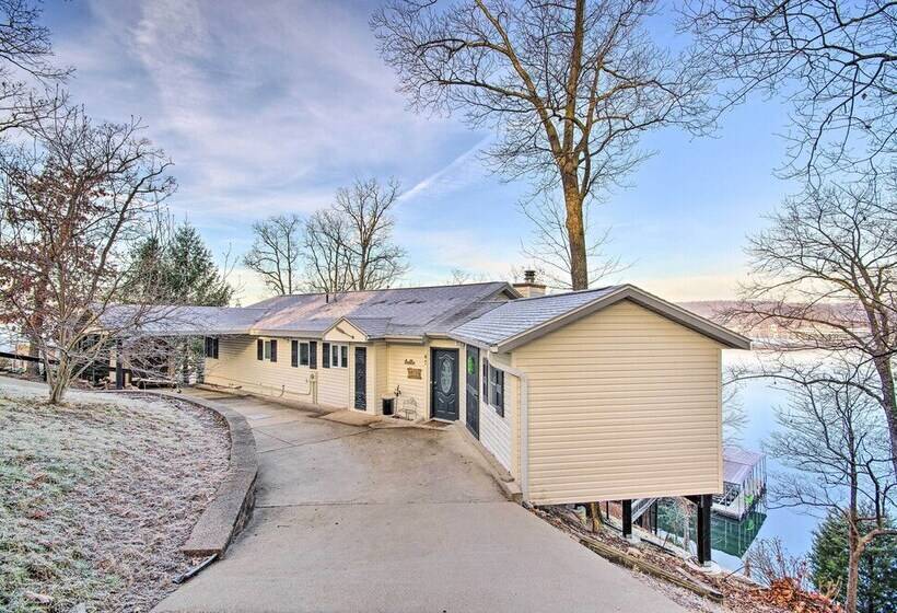 Hot Tub & Dock: Lake Ozark Vacation Home!