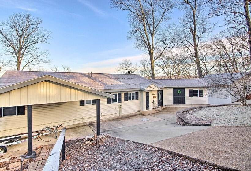 Hot Tub & Dock: Lake Ozark Vacation Home!