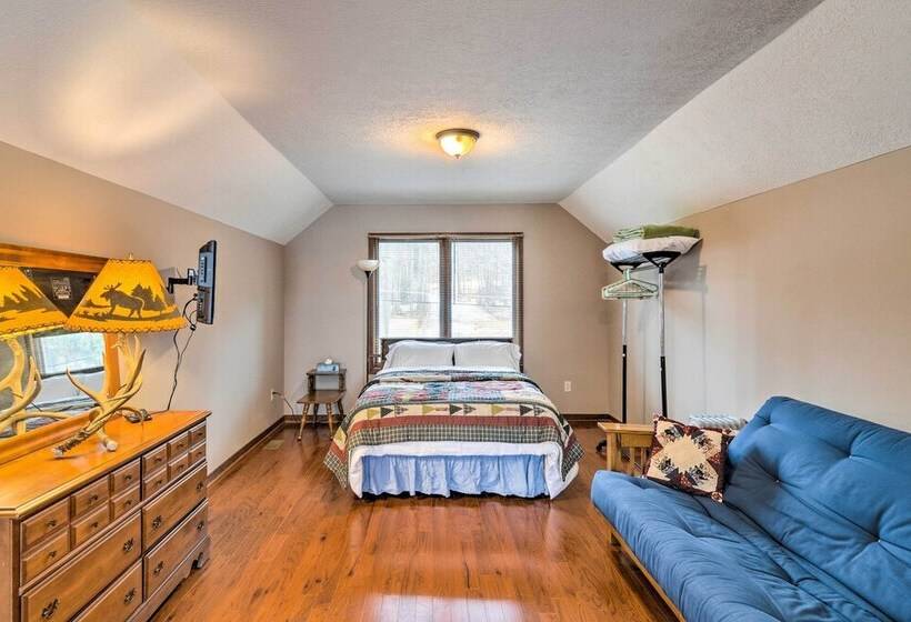 Lakefront Roscommon Home W/ Game Room & Dock!