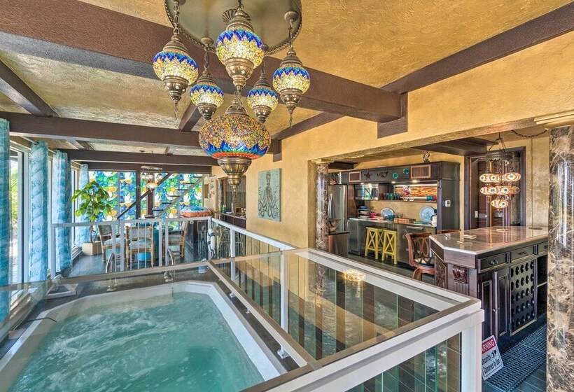 Beachfront Home On Gulf Of Mexico W/ Indoor Pool