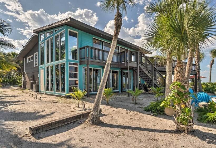 Beachfront Home On Gulf Of Mexico W/ Indoor Pool