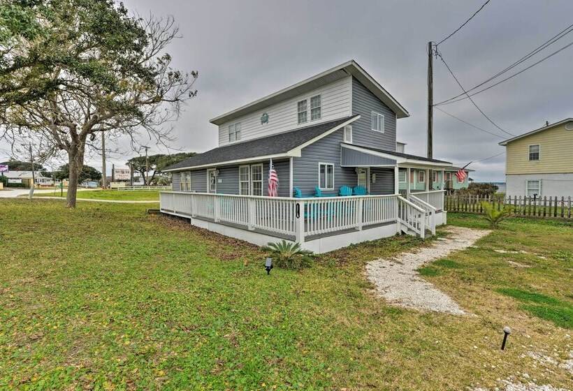 Luxe  Cozy Crab Shack  W/ Porch In Indian Beach!