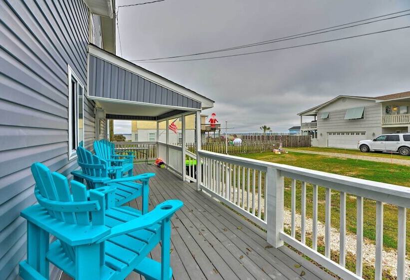 Luxe  Cozy Crab Shack  W/ Porch In Indian Beach!