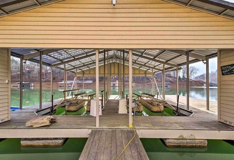 Waterfront Home On Norris Lake W/ Boat Slip!