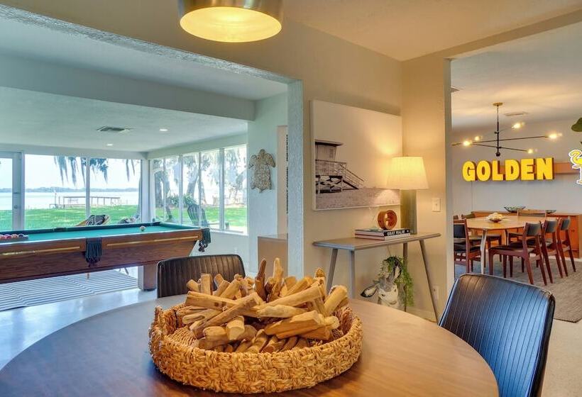 Luxe Waterfront Oasis W/ Dock Direct Lake Access