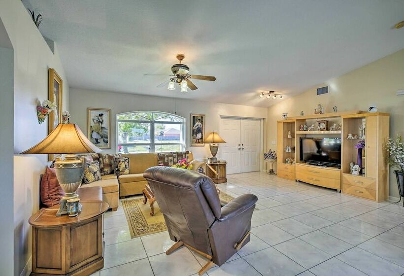 Luxury Cape Coral Home W/ Pool & Canal Views