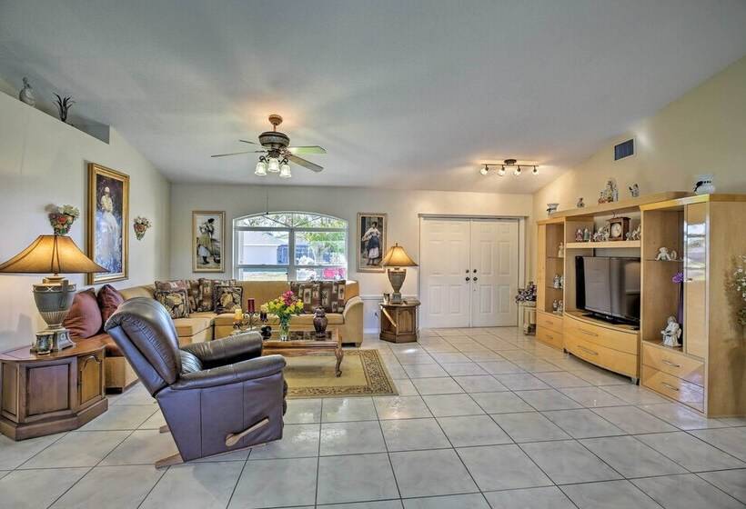 Luxury Cape Coral Home W/ Pool & Canal Views