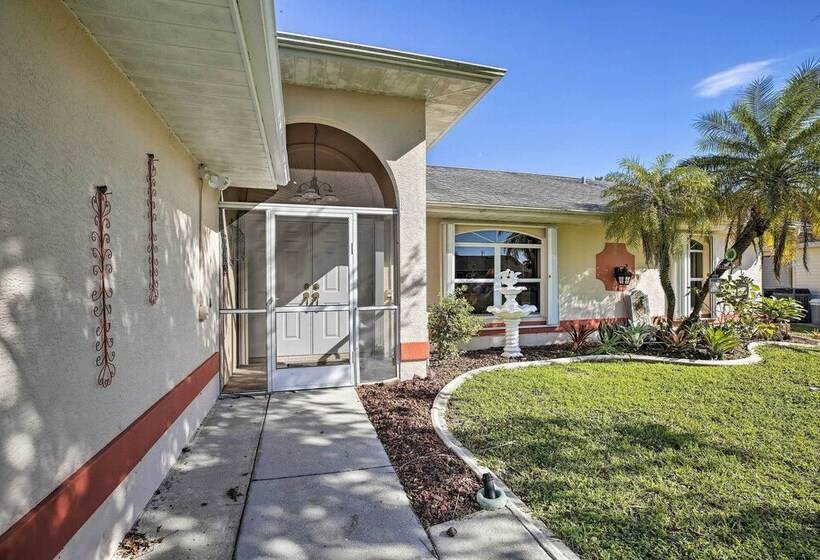 Luxury Cape Coral Home W/ Pool & Canal Views