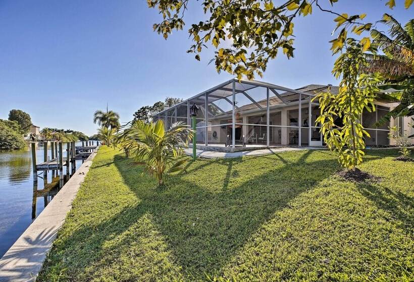 Luxury Cape Coral Home W/ Pool & Canal Views