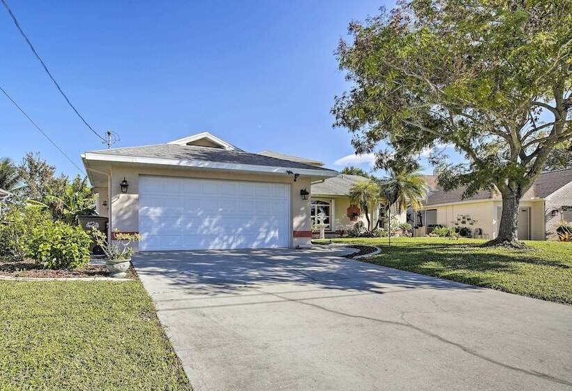 Luxury Cape Coral Home W/ Pool & Canal Views