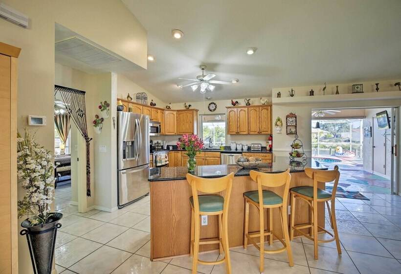 Luxury Cape Coral Home W/ Pool & Canal Views