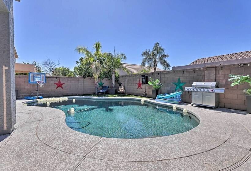 Luxe Gilbert Retreat W/ Private Pool & Game Room!