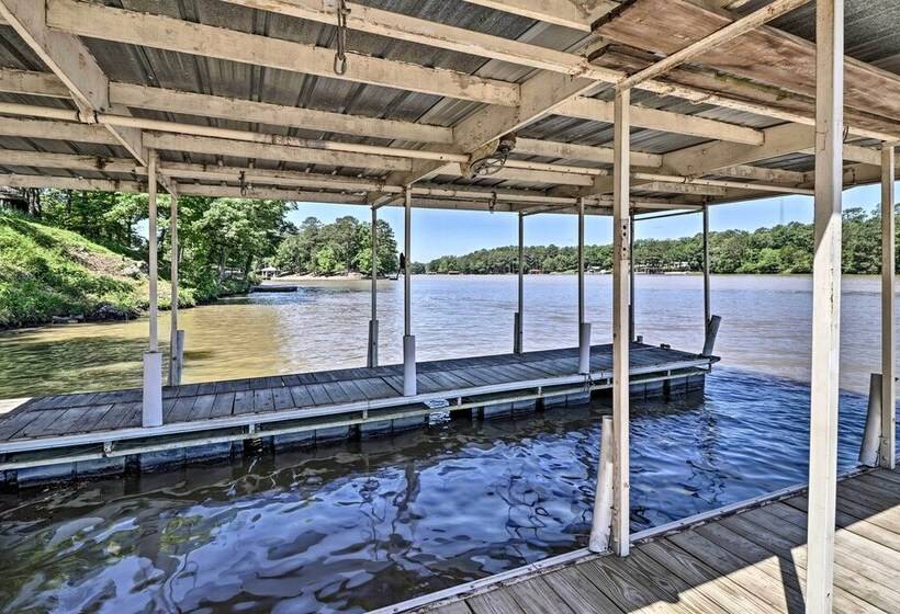 Lakefront Oasis W/ Private Dock In Hot Springs!