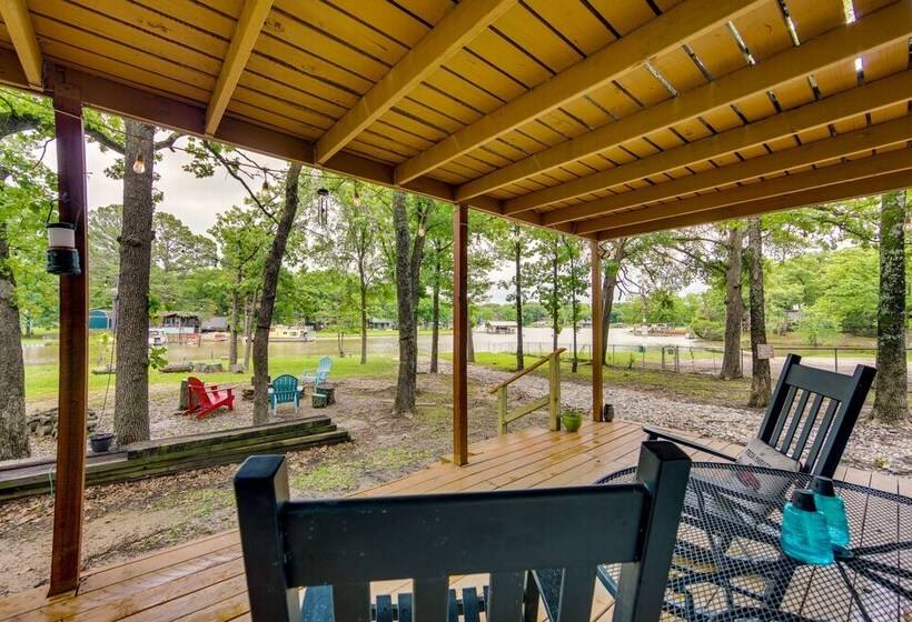 Lake View & Decks: Waterfront Cedar Creek Retreat!