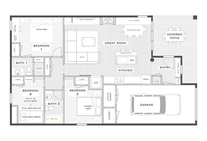 Fireplace & Deck: Modern Cabin In Grand Lake!