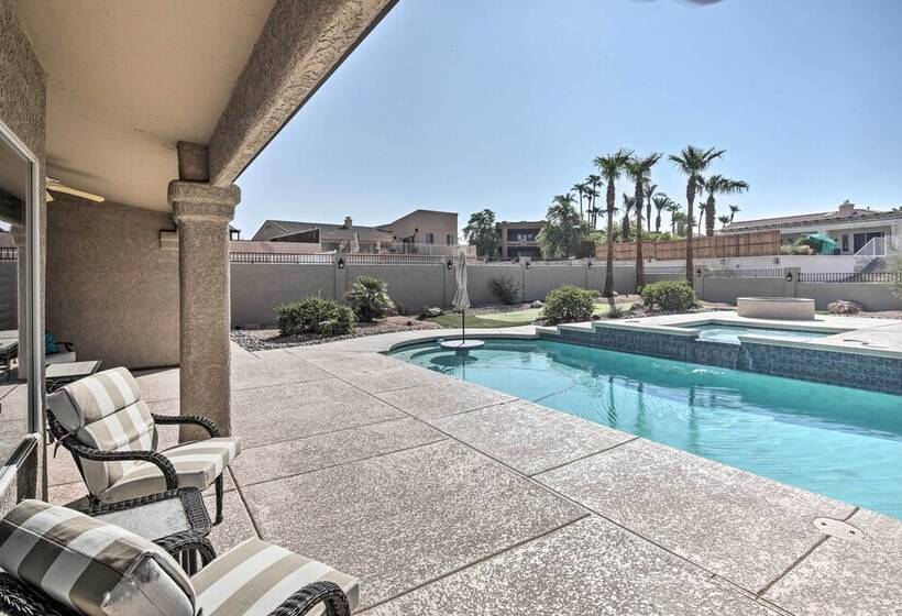 Modern Lake Havasu Oasis W/ Putting Green & Bbq!
