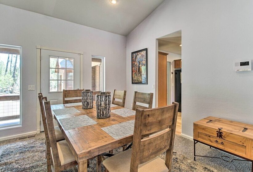 Modern Show Low Cabin Retreat W/ Deck & Grill