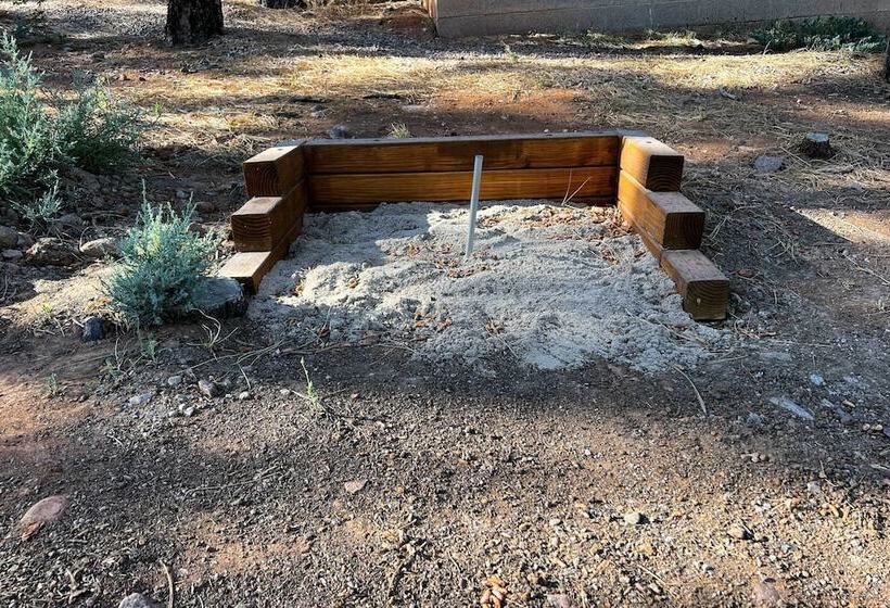 Modern Show Low Cabin Retreat W/ Deck & Grill