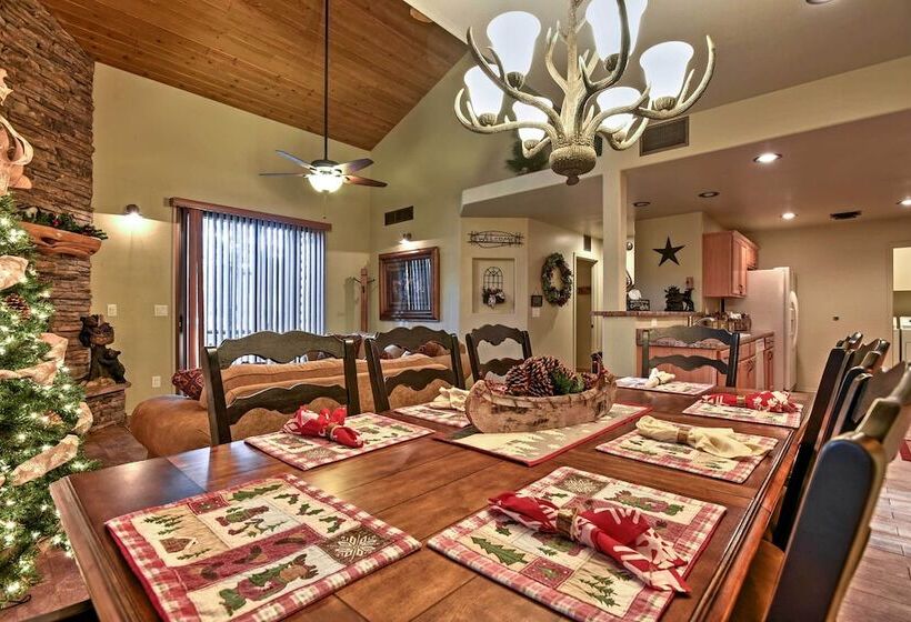 Mountain Cabin Retreat W/ Game Room, Patio & Views