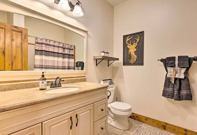 Mountain Cabin W/ Fire Pit, Walk To Golf & Fishing